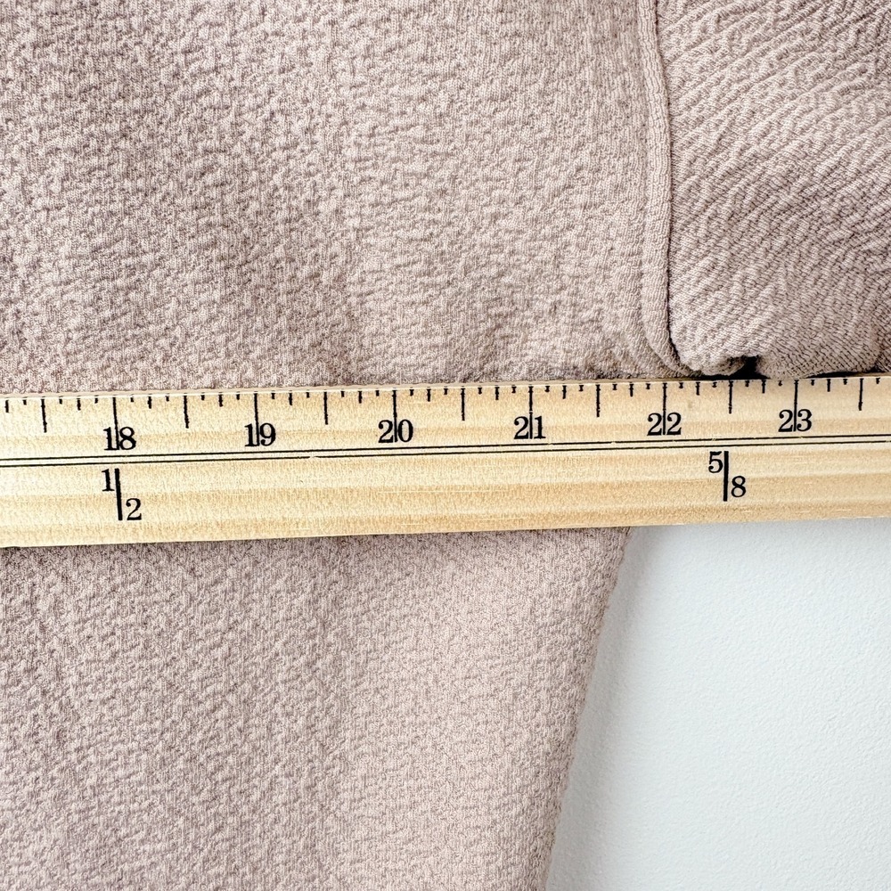 BYLT Serene Shacket‎ Womens Small Dune Beige Minimalist Quiet Luxury Button Up - Picture 7 of 9